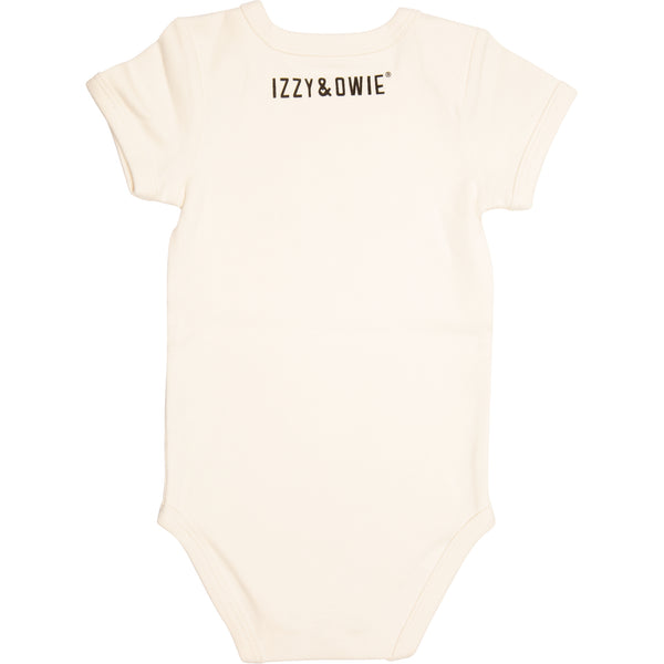 Pavilion Gift Company Duck 6-12 Months Oatmeal Onesie