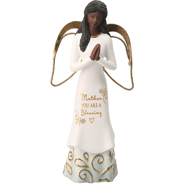 pavilion gift company EBN Mother 5.5" Angel with Clasped Hands
