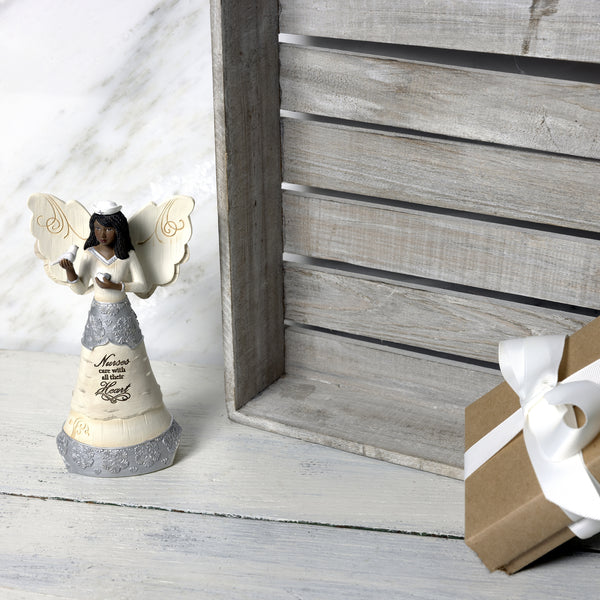 Pavilion Gift Company EBN Nurse 6" EBN Angel Holding Dove