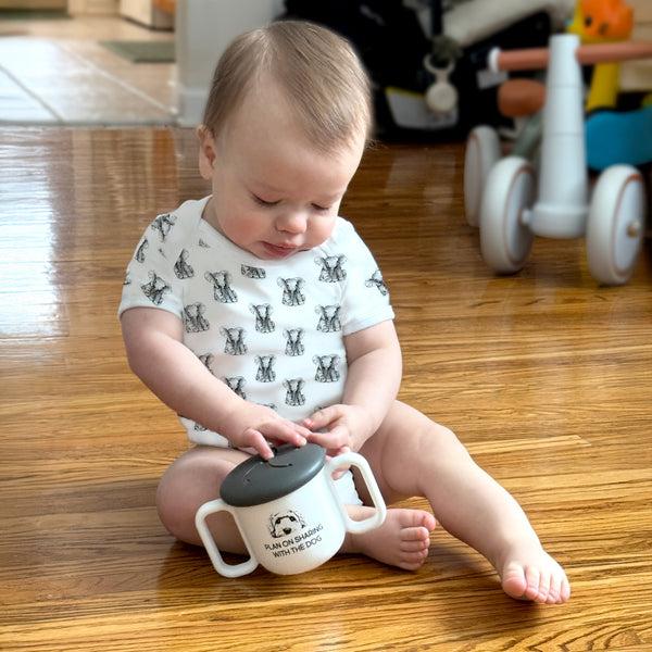 Pavilion Gift Company Elephants 0-6 Months Bodysuit