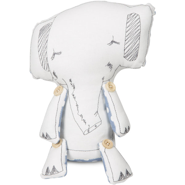 pavilion gift company Elis the Elephant 9.5" Elephant Stuffed Animal/Door Stopper