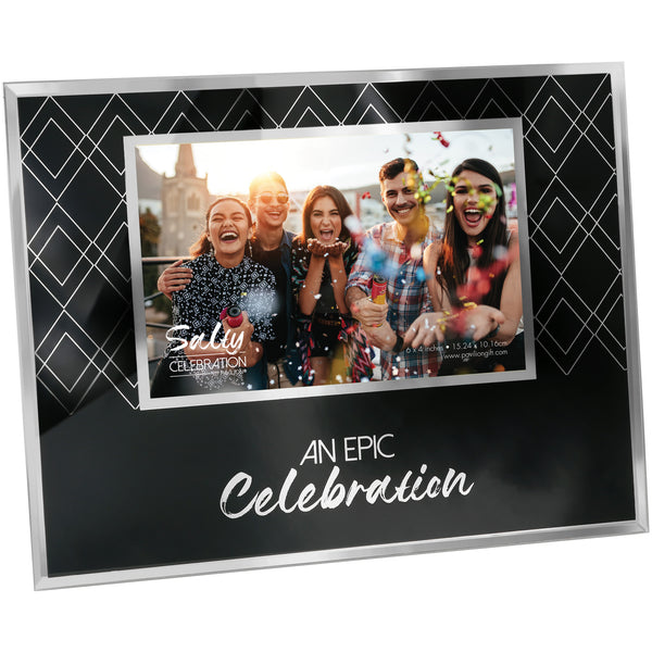 pavilion gift company Epic 9.25" x 7.25" Frame (Holds 6" x 4" Photo)