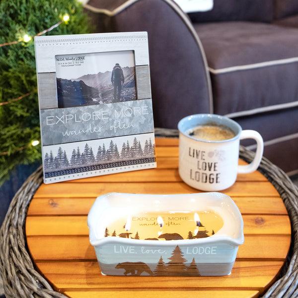 Pavilion Gift Company Explore More 7.75" X 10" Frame (Holds 4" X 6" Photo)