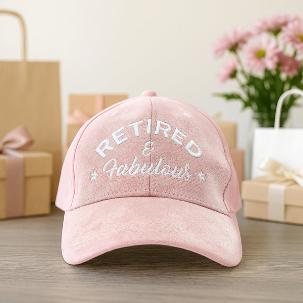 Pavilion Gift Company Fabulous Pink Adjustable Suede Hat