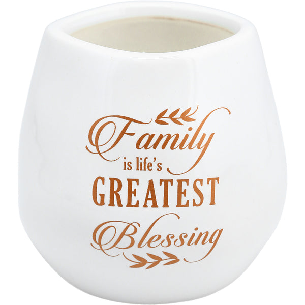pavilion gift company Family 8 oz - 100% Soy Wax Candle Scent: Serenity