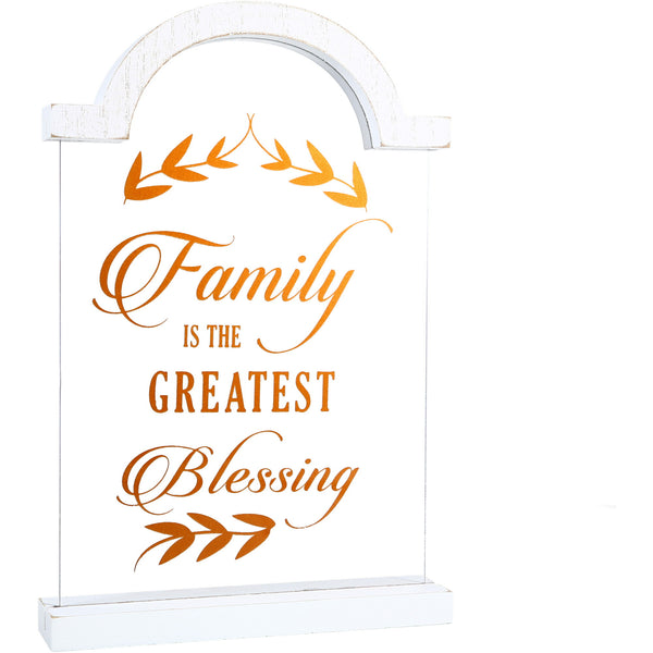 pavilion gift company Family 9" Self-Standing Plaque