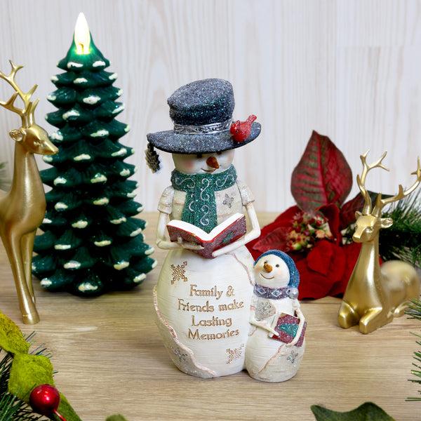 Pavilion Gift Company Family And Friends 6" Snowman & Snowchild