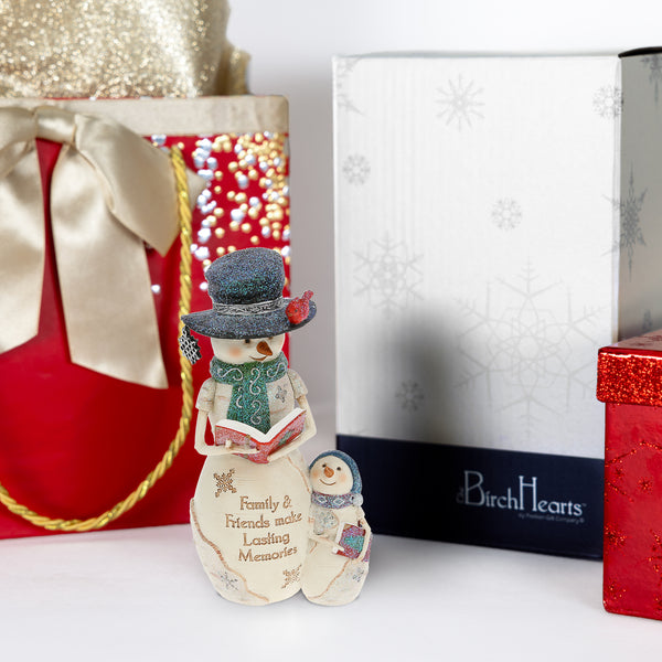 Pavilion Gift Company Family And Friends 6" Snowman & Snowchild