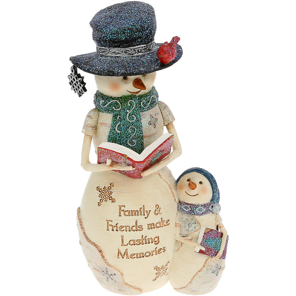 pavilion gift company Family and Friends 6" Snowman & Snowchild