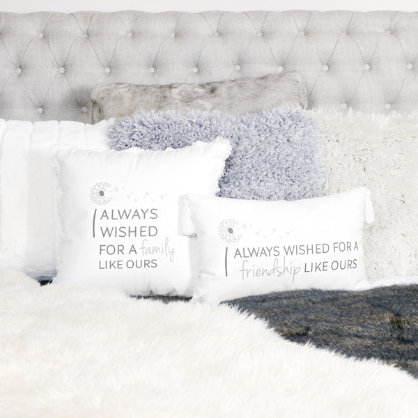 Pavilion Gift Company Family Like Ours 18" X 18" Throw Pillow