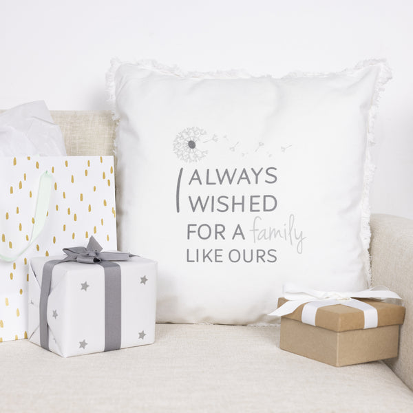 Pavilion Gift Company Family Like Ours 18" X 18" Throw Pillow
