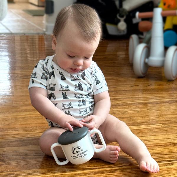 Pavilion Gift Company Farm Animals 0-6 Months Bodysuit