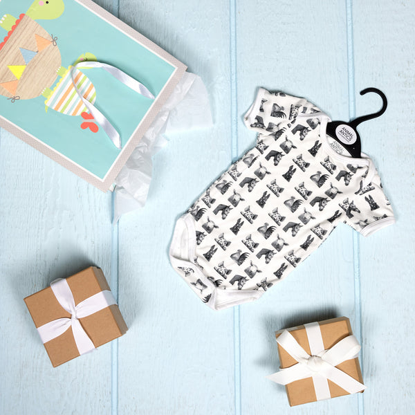 Pavilion Gift Company Farm Animals 0-6 Months Bodysuit