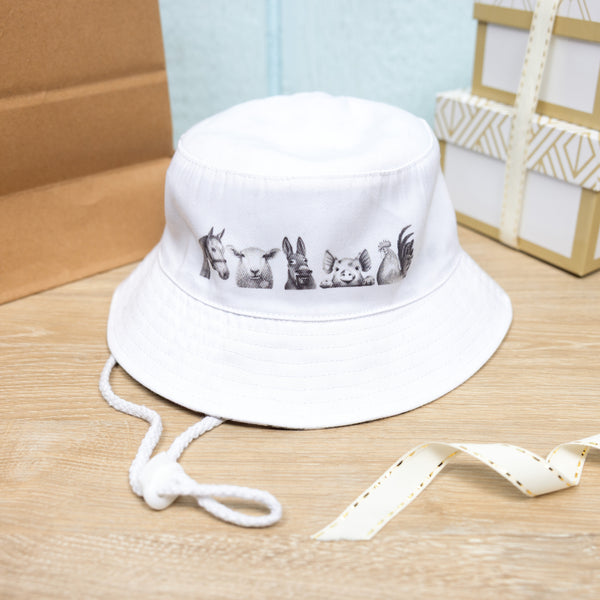 Pavilion Gift Company Farm Animals 6-24 Months Sun Hat