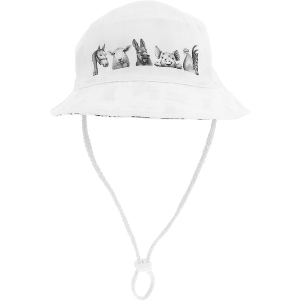 pavilion gift company Farm Animals 6-24 Months Sun Hat