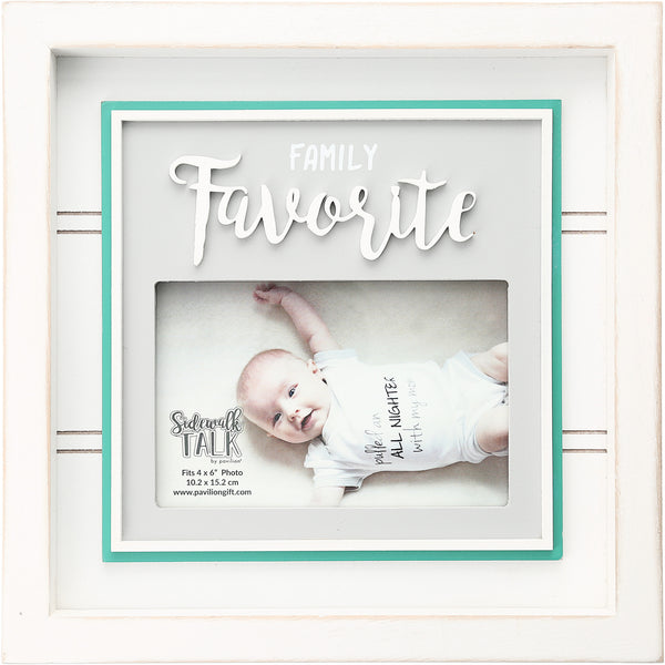 pavilion gift company Favorite 10" Frame (Holds 6" x 4" Photo)
