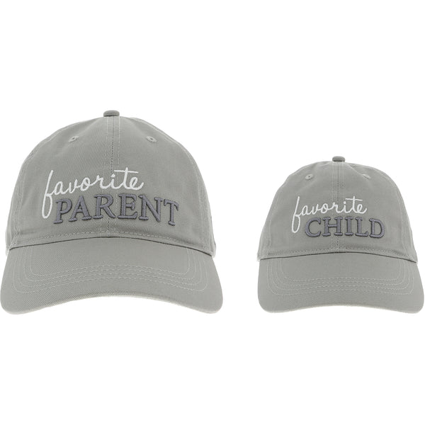 pavilion gift company Favorite Adjustable Adult and Toddler (1-3 Y) Hat Set