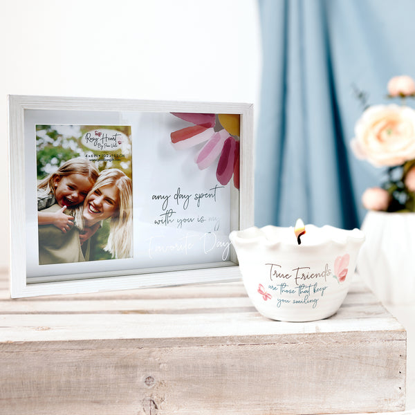Pavilion Gift Company Favorite Day 9.5" X 7.5" Shadow Box Frame (Holds 4" X 6" Photo)