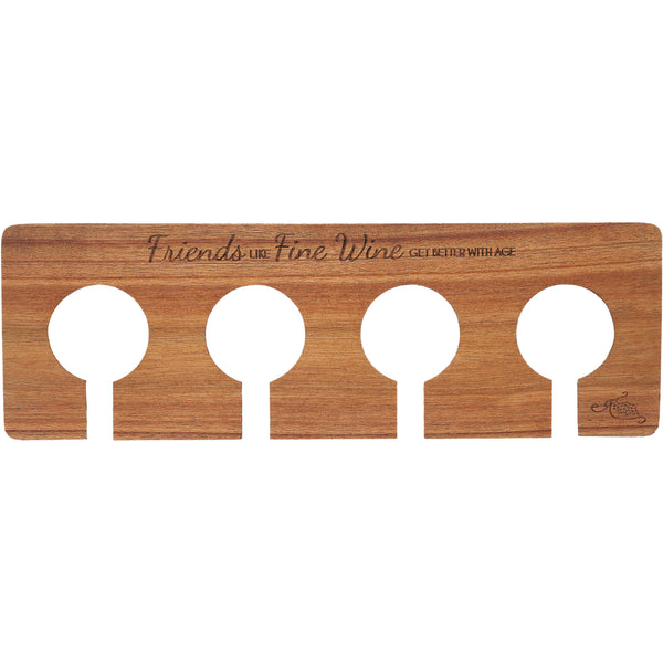 pavilion gift company Fine Wine 16" x 5.25" Flight Board