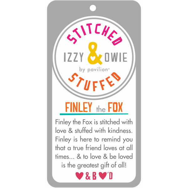 Pavilion Gift Company Finley The Fox 18" Fox Stuffed Animal/Door Stopper