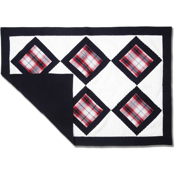 Pavilion Gift Company Fire Truck 27" X 40" Chenille Baby Blanket