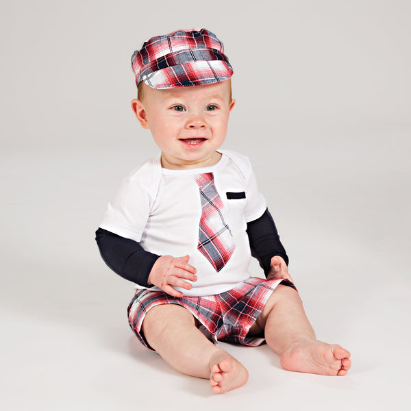 Pavilion Gift Company Fire Truck Boxer Shorts 0-3 Months