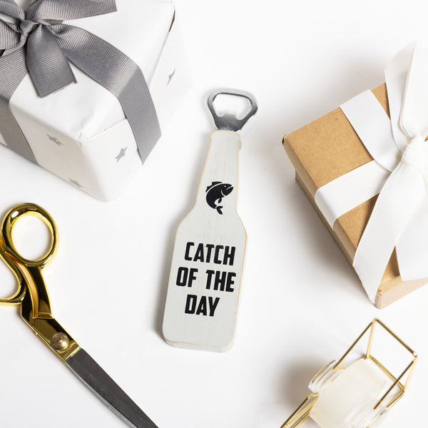 Pavilion Gift Company Fishing 7" Bottle Opener Magnet