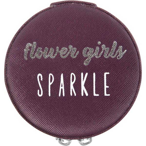 pavilion gift company Flower Girl 3.5" Zippered Jewelry Case