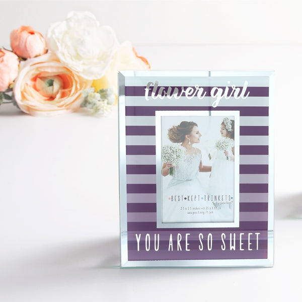 Pavilion Gift Company Flower Girl 4.75" X 6" Frame (Holds 2.5" X 3.5" Photo)