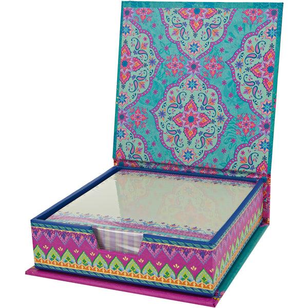 Pavilion Gift Company Follow Your Heart 5.25" X 5.25" X 1.75" Note Box