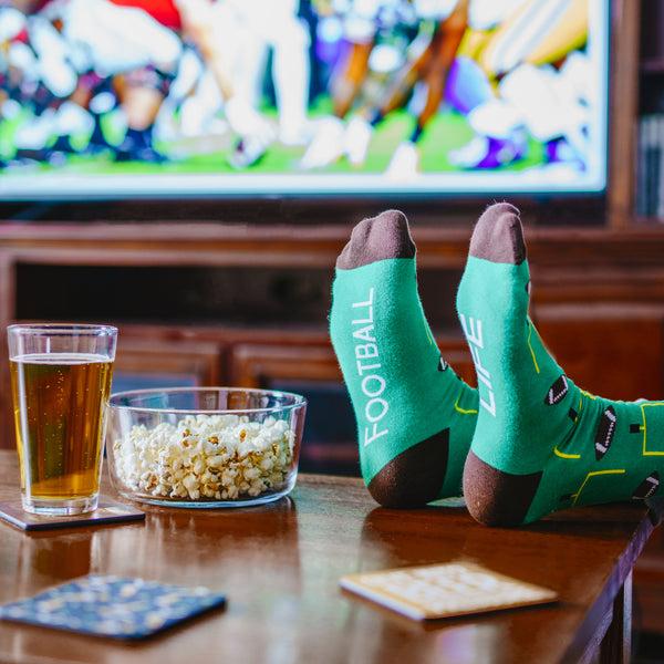 Pavilion Gift Company Football Life S/M Unisex Socks