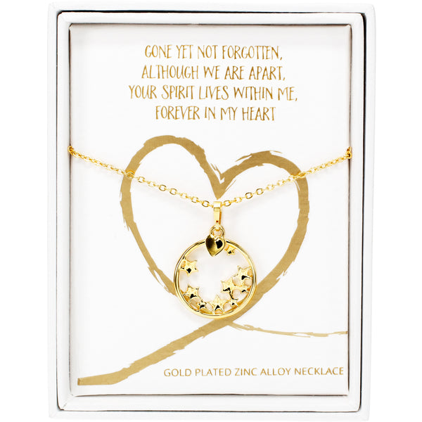 pavilion gift company Forever 16"-18" Star Memorial Necklace