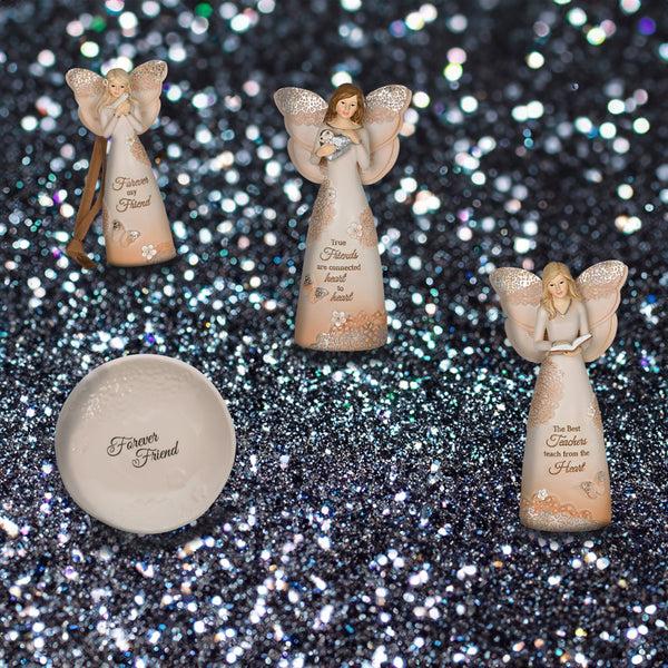 Pavilion Gift Company Forever Friend 4.5" Angel Ornament
