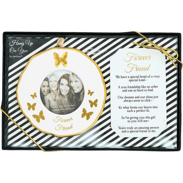 pavilion gift company Forever Friends 4" Photo Frame Ornament