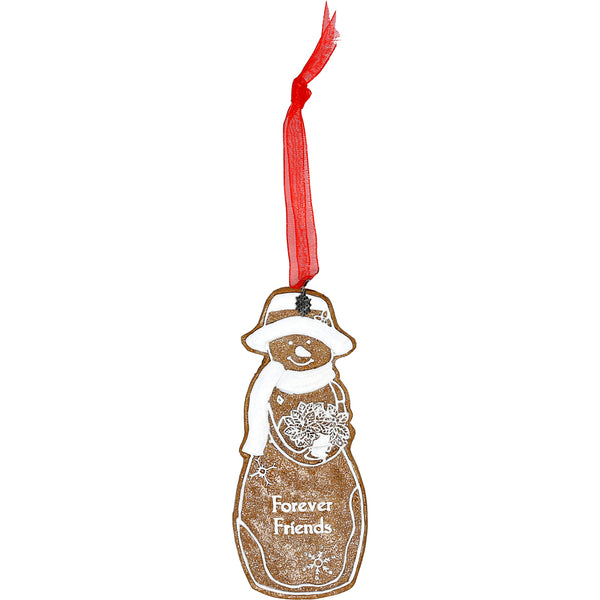 pavilion gift company Forever Friends 4" Snowman Ornament