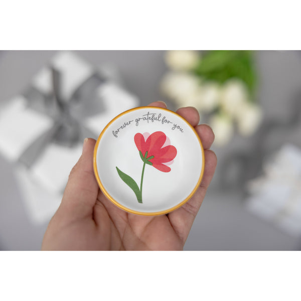 Pavilion Gift Company Forever Grateful 2.5" Trinket Dish