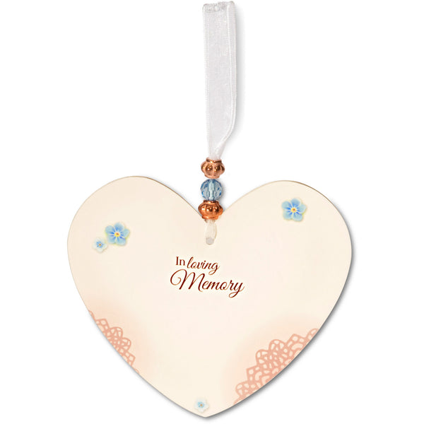 Pavilion Gift Company Forever In My Heart 3.5" X 4" Heart-Shaped Ornament