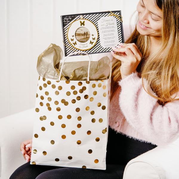 Pavilion Gift Company Forever In Our Hearts 4" Photo Frame Ornament