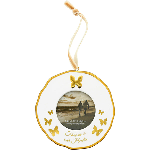 Pavilion Gift Company Forever In Our Hearts 4" Photo Frame Ornament