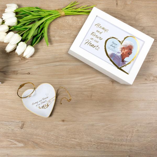 Pavilion Gift Company Forever In Our Hearts Keepsake Photo Frame Box