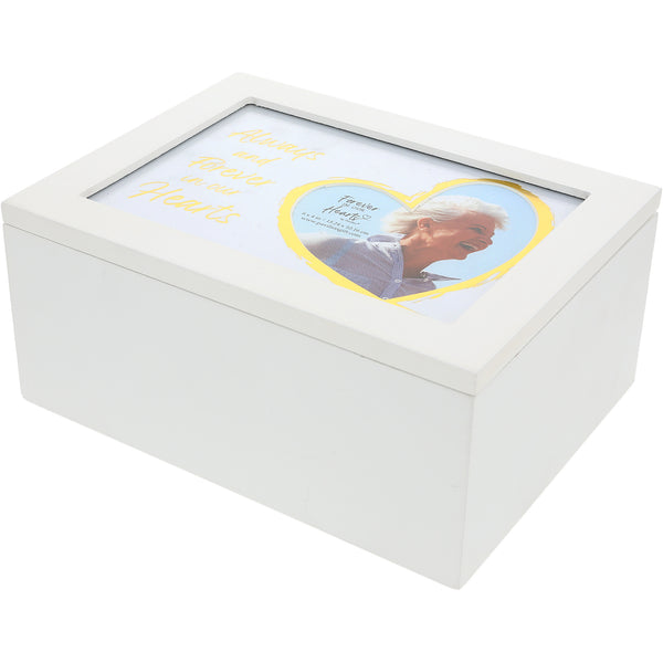 pavilion gift company Forever in our Hearts Keepsake Photo Frame Box