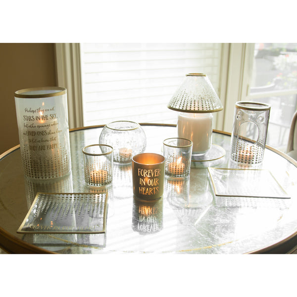 Pavilion Gift Company Forever In Our Hearts Square Plate