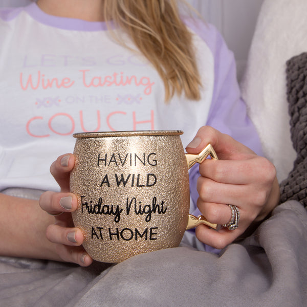 Pavilion Gift Company Friday Night 20 Oz Stainless Steel Moscow Mule