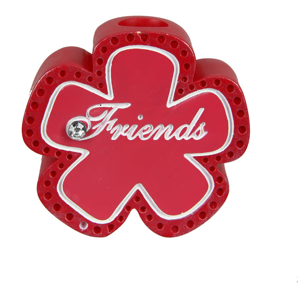 Pavilion Gift Company Friend 2" X 1.75" Flower Pen Holder