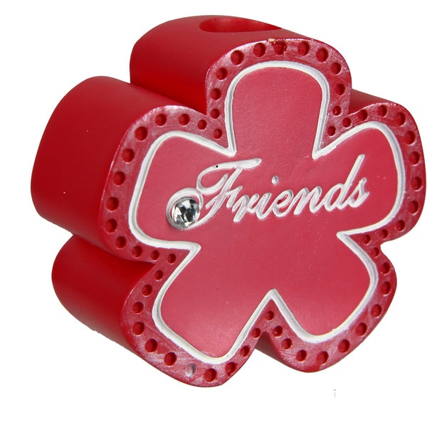 Pavilion Gift Company Friend 2" X 1.75" Flower Pen Holder