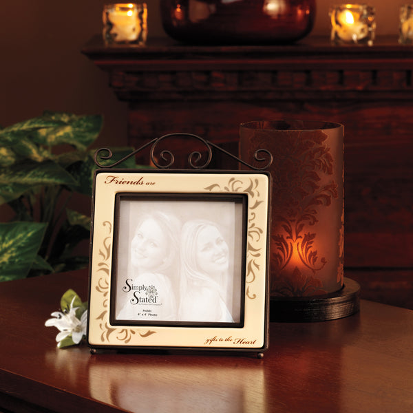 Pavilion Gift Company Friend 5.5" X 6.75" Frame (Holds 4" X 4" Photo)