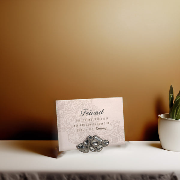 Pavilion Gift Company Friend 5" X 7" Jeweled Photo Frame