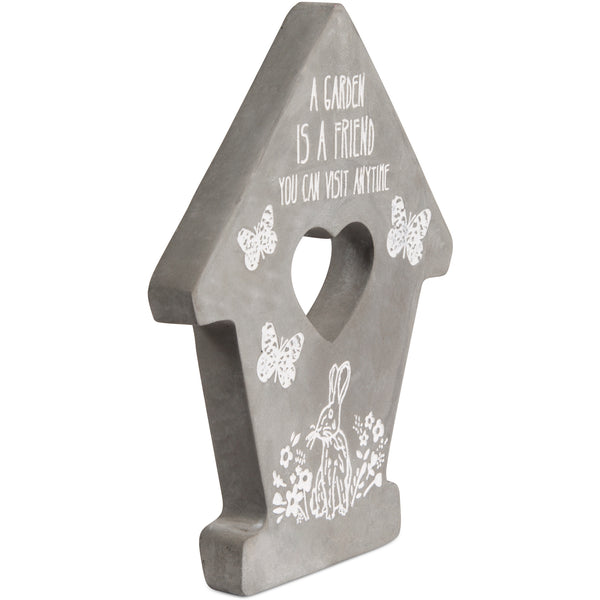 Pavilion Gift Company Friend 7.5" Cement Stepping Stone