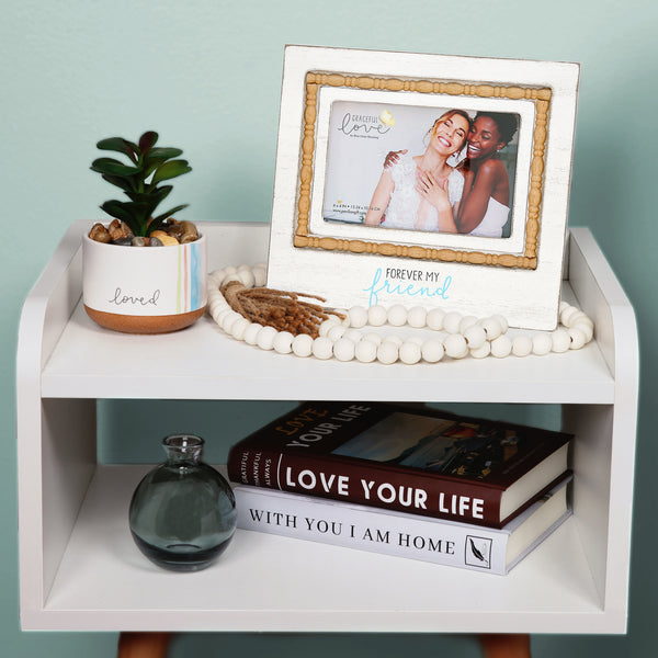 Pavilion Gift Company Friend 8.75" X 7.5" MDF Frame (Holds 6" X 4" Photo)