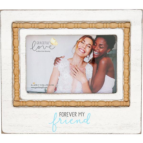 pavilion gift company Friend 8.75" x 7.5" MDF Frame (Holds 6" x 4" Photo)